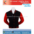 Custom Teenagers Plain Sports Varsity Jacket Cotton Material Jacket